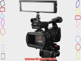 FloLight Microbeam 256 Ultra Bright 5600K LED On-Camera Video Light with Sony NP Battery Mount