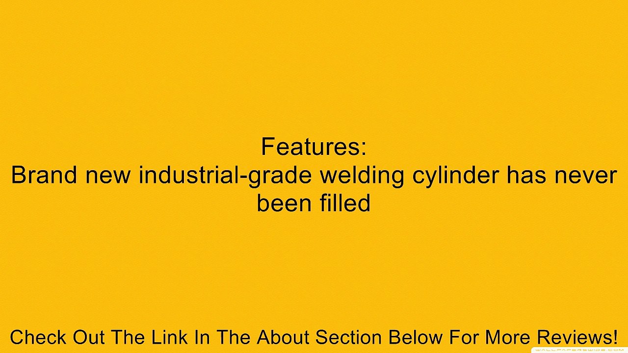 Hot Max 23202 20 Cubic Foot Argon/CO2 Tank - Empty Review