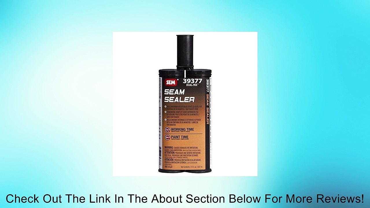 SEM 39377 Gray Seam Sealer - 7 oz. Review
