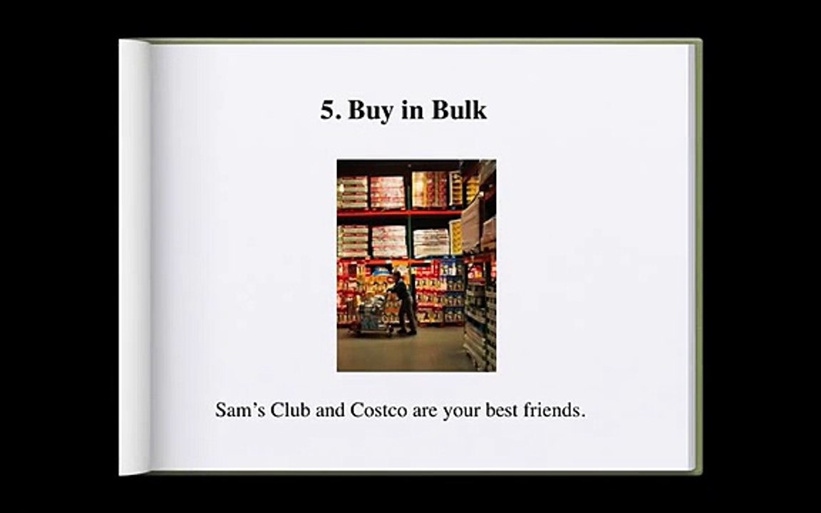 10 Money Saving Tips, Ideas, Hints and Strategies