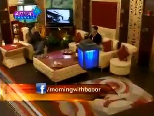 Apna tv Morning With Babar Ali and shahrukh khan part 2