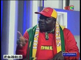 Télé-Congo : Journal du  25 janvier 2015 -  Partie 1