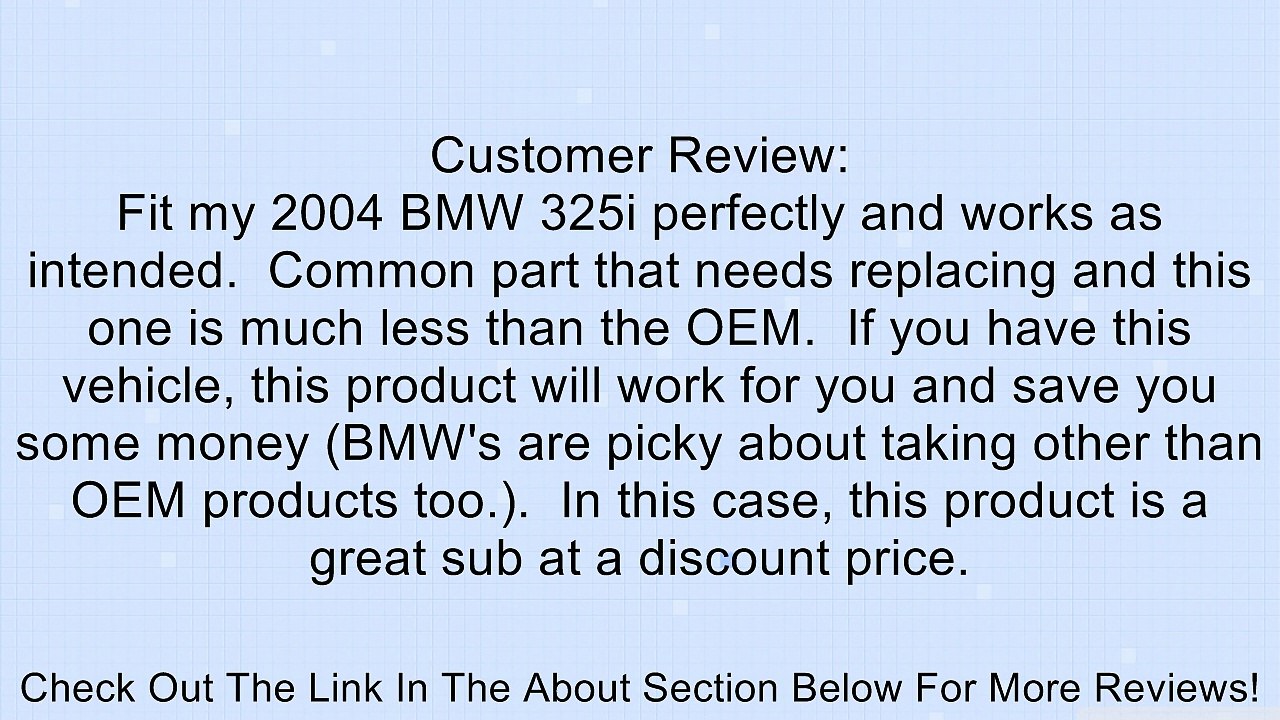 URO Parts 11 61 7 504 536 Oil Separator to Valve Cover Breather Hose Review