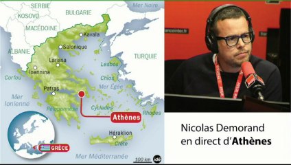 Le 07h43 : "En direct d'Athènes"