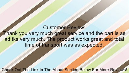 URO Parts 201 540 3745 Overload Protection Relay Review