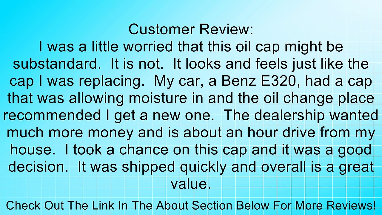 URO Parts 111 018 0302 Oil Filler Cap Review