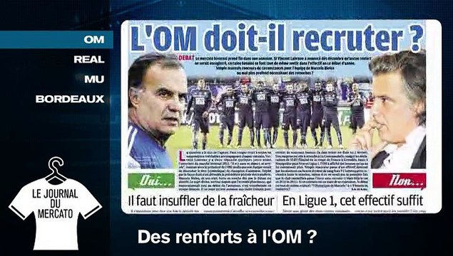 Mercato: Des renforts à l'OM ?