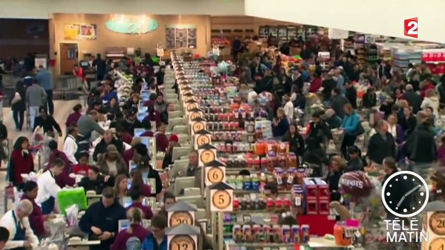 A New York, les magasins pris d'assaut avant une tempête de neige très redoutée