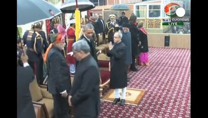 Obama Hindistan'da Cumhuriyet Bayramı etkinliklerine katıldı