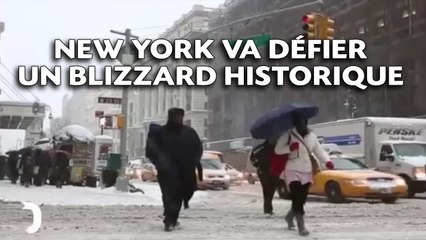 New York va défier un blizzard historique