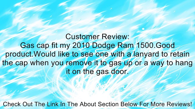 Regular Locking Gas Cap for Dodge Avenger 2009 Review