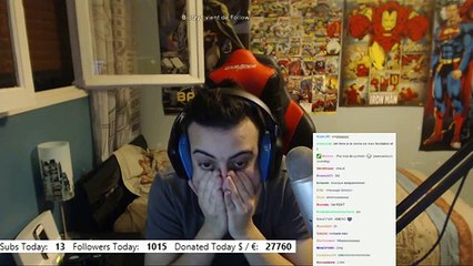 Un streamer français reçoit 69k euros de dons sur Twitch TV