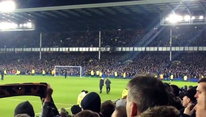 Filming for new Rocky film at Goodison Park