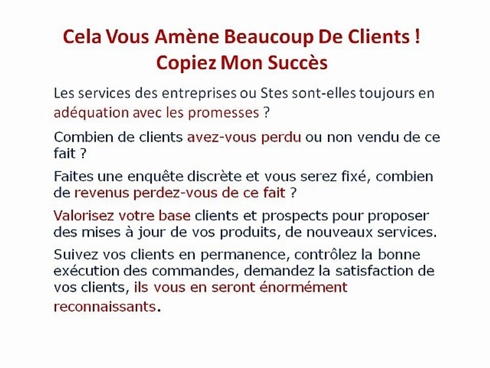 COMMENT TROUVER DES CLIENTS