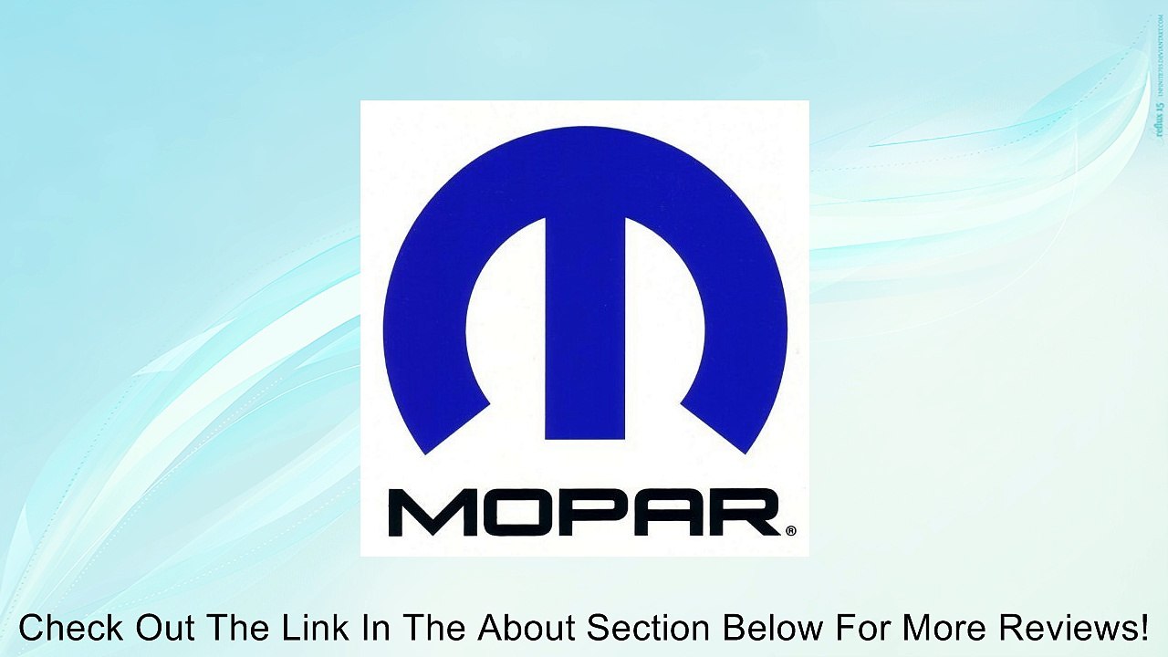Mopar 5019020AB Transfer Case Seal Review