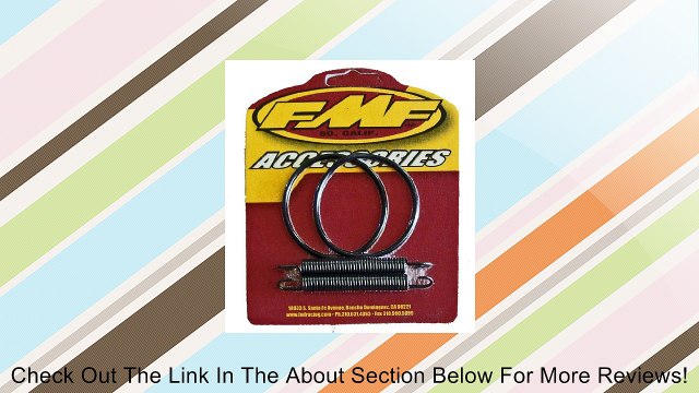 FMF Exhaust Pipe Spring & O-Ring Kit - Honda CR 500 - 1989-2001 011308 Review