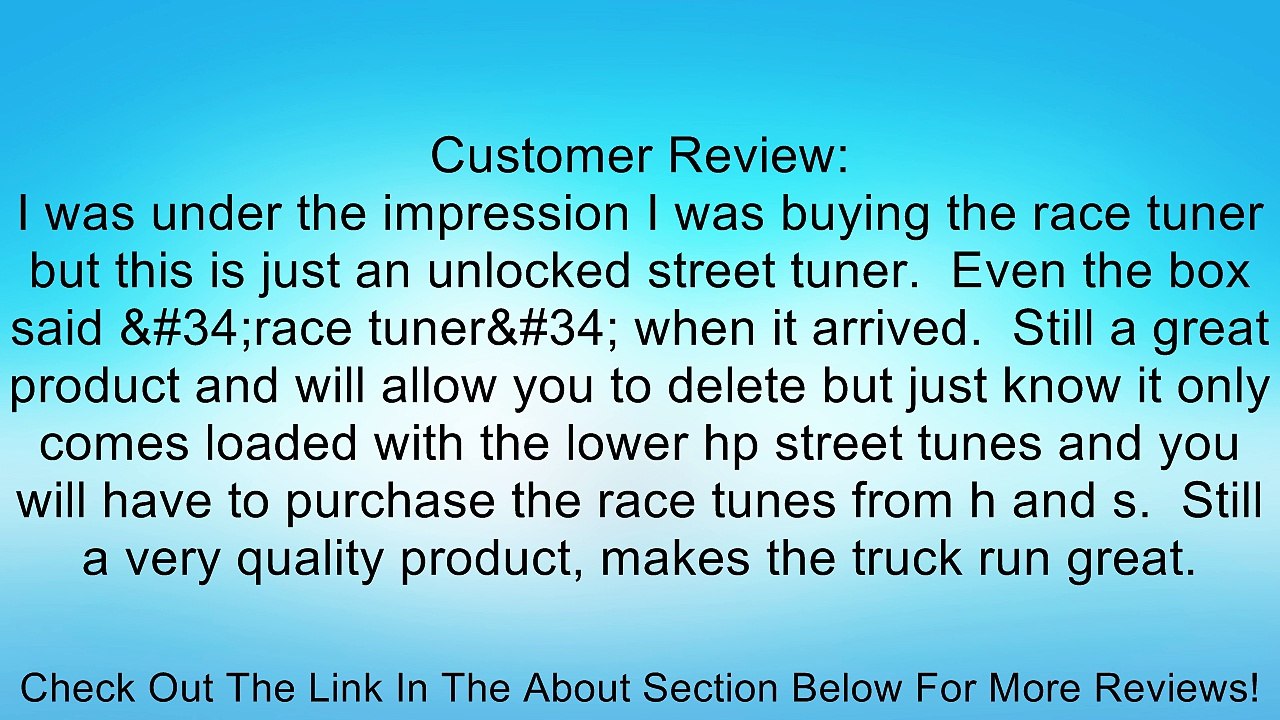 H&S Performance Mini Maxx Tuner Without Pyro 6.7L Cummins/6.6L LMM/6.0L Powerstroke/6.4L Powerstroke Chevy Ford Dodge GMC Review