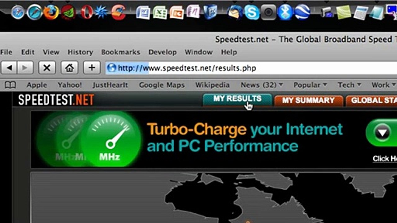 HD Benchmarking My Internet Speed