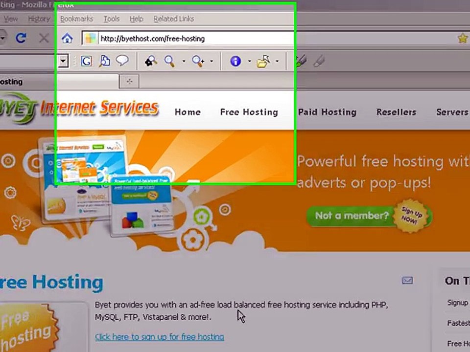 Hosting Your Websites For Free