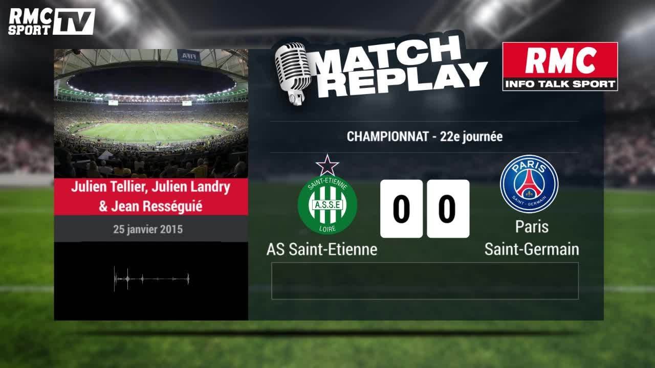 ASSE-PSG (0-1) : le Match Replay avec le son de RMC Sport