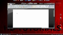 HD Tutorial Customize Office Word '07