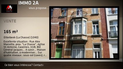 A vendre - Autre - Etterbeek - Etterbeek (La Chasse) (La Chasse) - Etterbeek (La Chasse) (1040) - 165m²