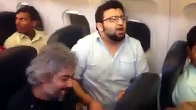 What Pakistanis do on Board Shaheen Airline - Dubai to Lahore - HDVideos Exclusive