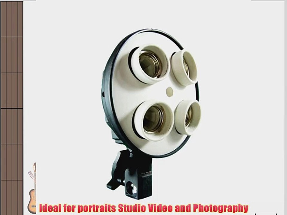 ePhoto 3 Softbox Hair Light Boom Stand Photo Video Lighting with Large 10 x 20 Black Muslin