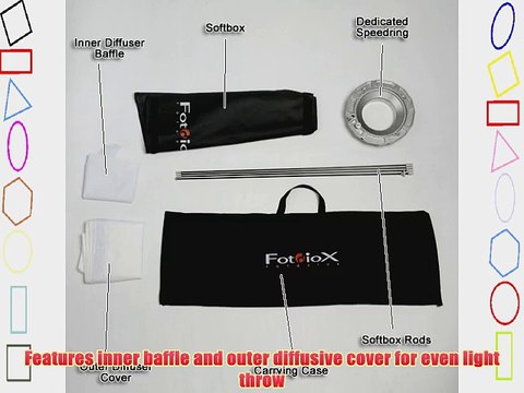 Fotodiox 10SBXPPT2424 Pro Softbox 24 x 24 Inches with Speedring for Profoto Compact Lights