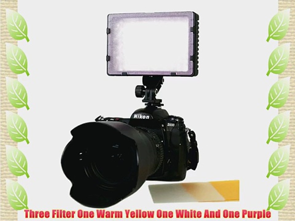 Fancier 126 Dimmable LED Camera Light Led Camcorder Light Led Light Panel By Fancierstudio
