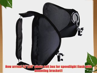 Photo Softbox 24x 24- For Speedlight Flashlight