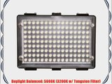144 Daylight LED On Camera Dimmable Video Light - Larger Version of F