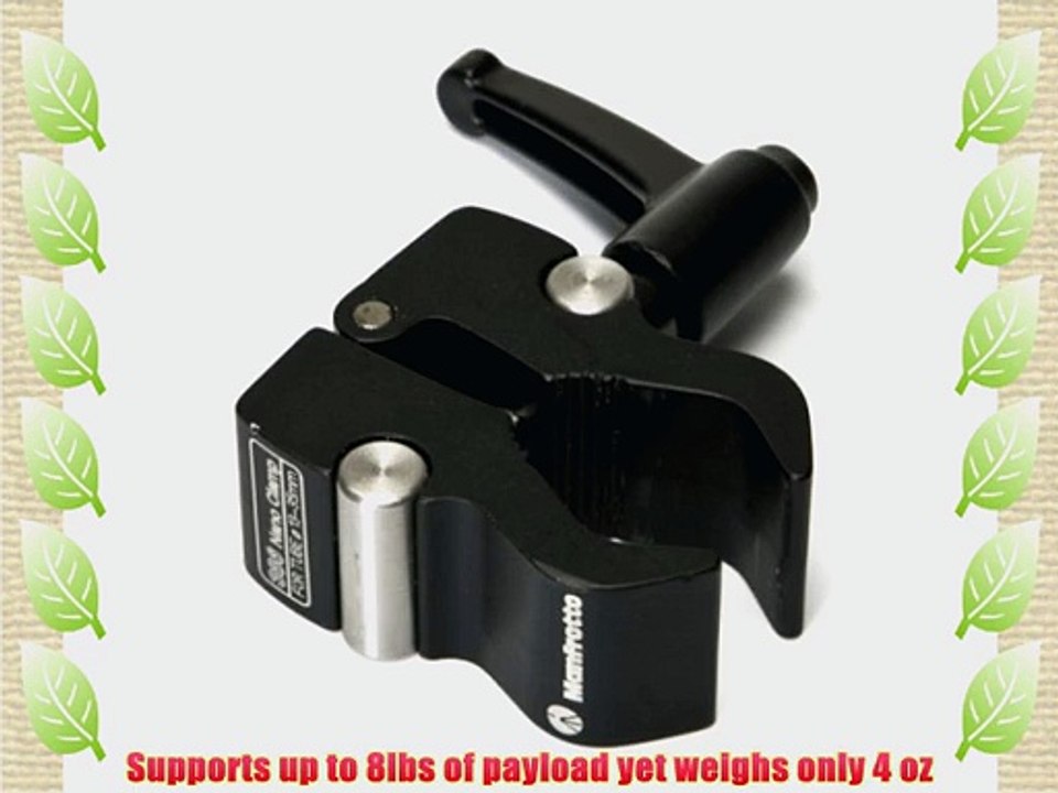 Manfrotto 386B Nano Clamp (Black)