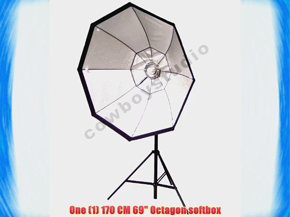 CowboyStudio 69-Inch 170-cm Octagonal Softbox Soft Box with Speedring Speed Ring for Alien
