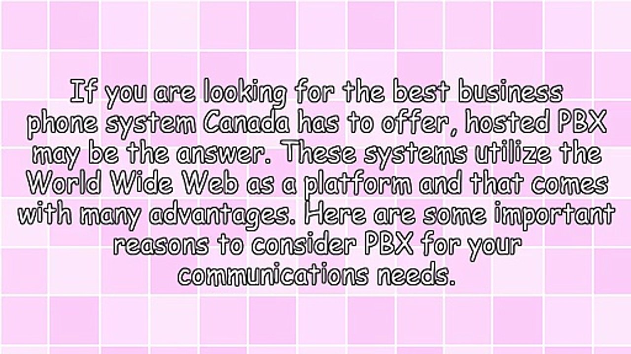 A Phone System Canada Businesses Can Depend On - PBX