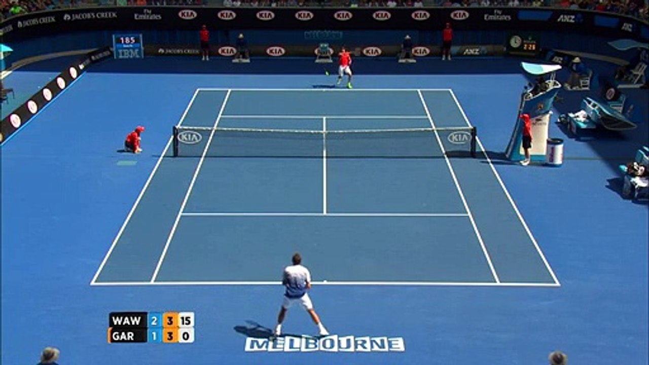 Kaçırmayın: Wawrinka Stanislas - García-López Guillermo maçından nefis ralli