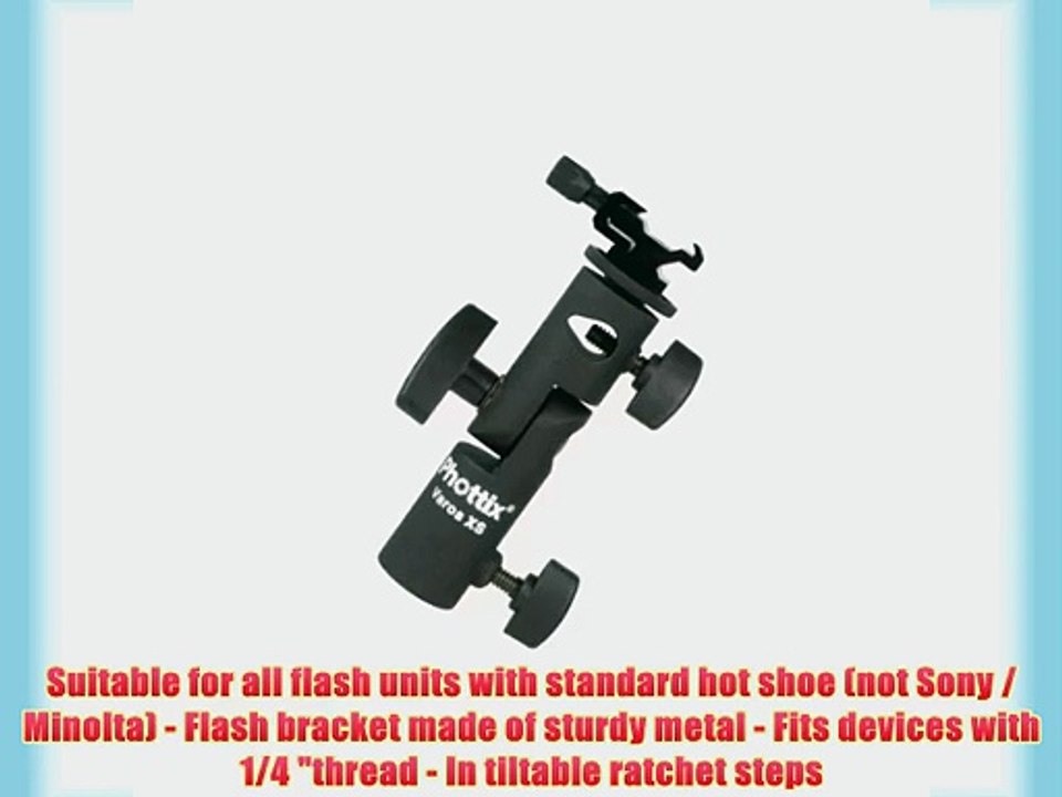 Phottix Varos XS Multi-Function Flash Shoe Umbrella Holder