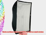 ePhoto 24 x 36 Photography Studio Speedlite Flash Umbrella type Softbox works on Nikcon Canon