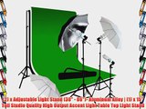LimoStudio Photography Photo Video Studio Triple Umbrella Light Lighting Kit and Extra Soft