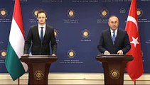 Çavuşoğlu-Szijjarto ortak basın toplantısı