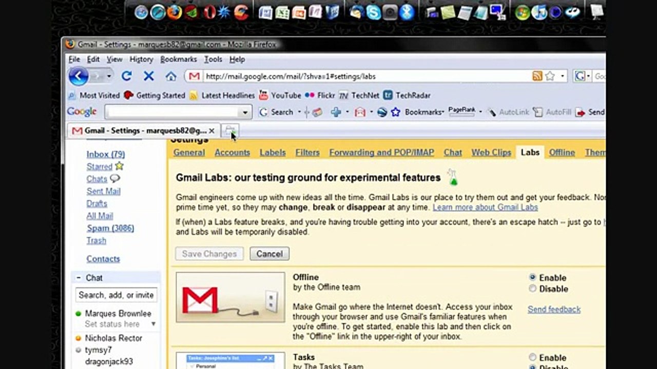 HD Tutorial Offline Gmail