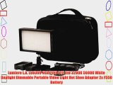 Lumiere L.A. L60369 VL312LED 312 LED 3200K 5600K White Daylight Dimmable Portable Video Light