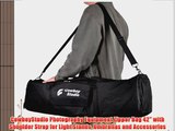 CowboyStudio Photography Equipment Zipper Bag 42 with Shoulder Strap for Light Stands Umbrellas