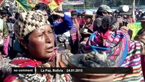 Bolivians celebrate Ekeko, god of abundance, at Alasitas Fair