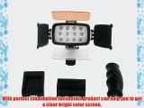 Bestlight LED-M5026A 12PCS Dimmable LED Digital Camera / Camcorder Video Light with F550 Battery