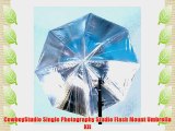 CowboyStudio Single Photography Studio Flash Mount Umbrella Kit