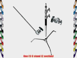 Cowboystudio Photography Steel C-Stand Complete with a 40-Inch Detachable Base C-Stand with
