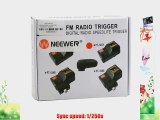 Neewer 16 Channel Wireless Remote FM Flash Speedlite Radio Trigger with 2.5mm PC Receiver for
