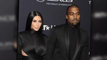 Kim Kardashian And Kanye West Coordinate In Matching Balmain For The Bet Honours