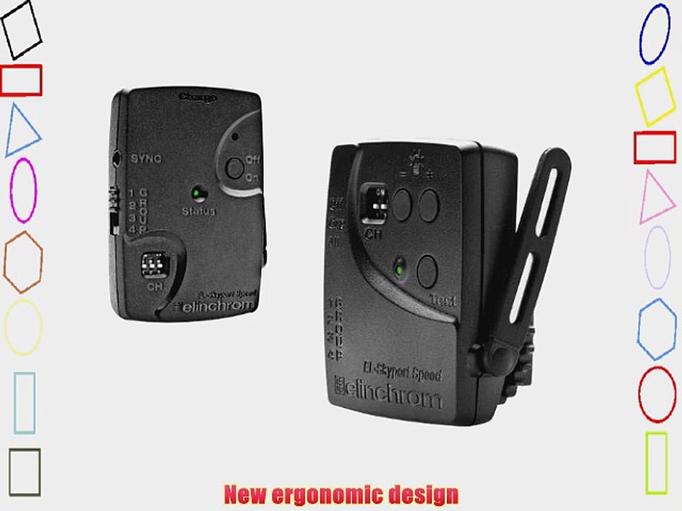 Elinchrom EL 19357 Skyport Universal Speed Flash Trigger Set - Replaces EL 19360 - Black